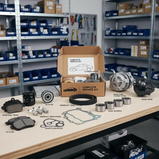 عکس لوازم یدکی خودرو و آشنایی با کیت قطعات - سالوک