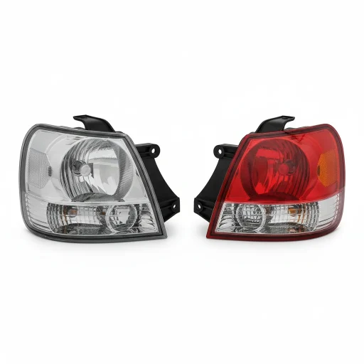 چراغ عقب و جلو پراید - سالوک