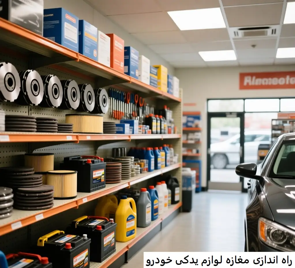 راه اندازی مغازه لوازم یدکی خودرو-سالوک