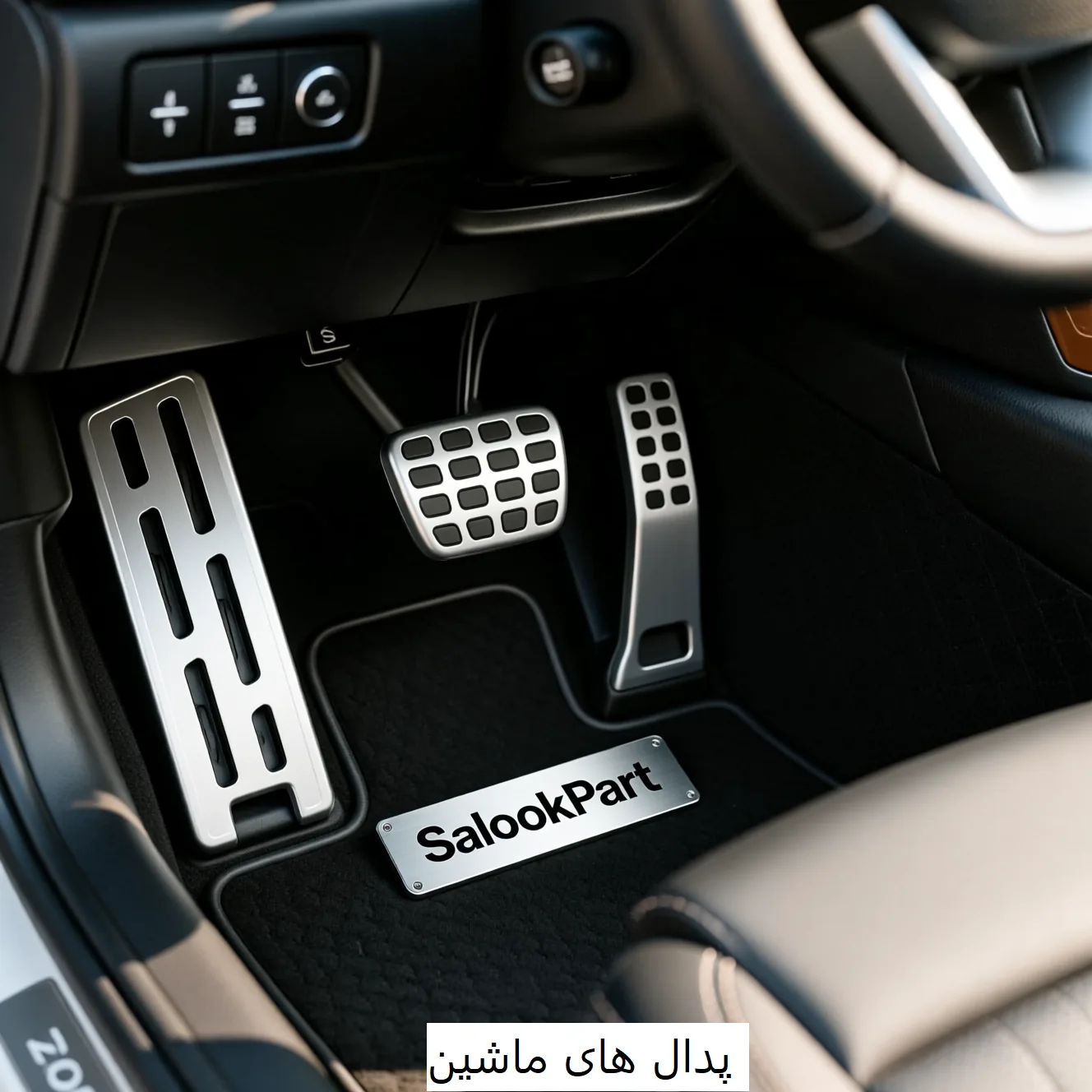 راهنمای پدال های ماشین