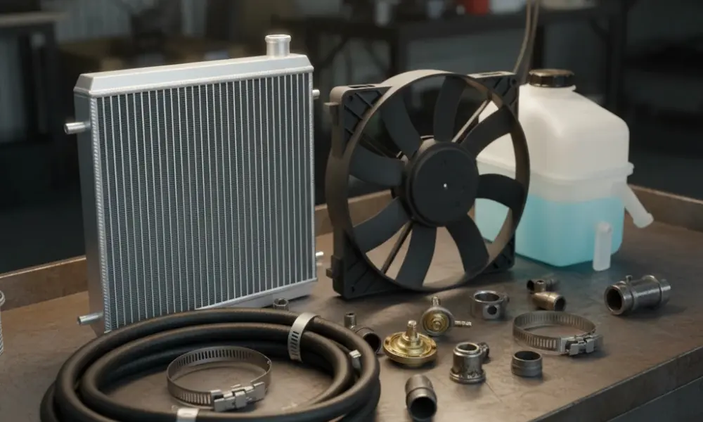 قطعات رادیاتور 405-سالوک