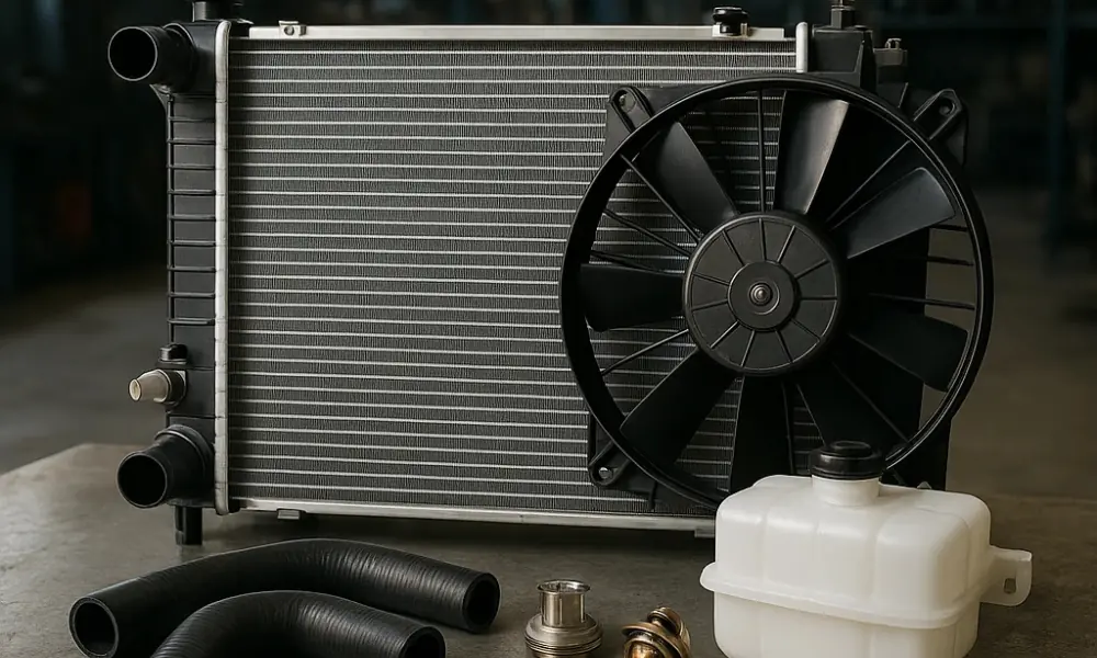 قطعات رادیاتور تیبا-سالوک