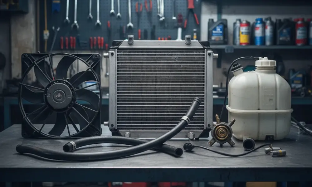 قطعات رادیاتور دنا-سالوک