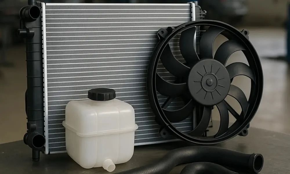 قطعات رادیاتور پژو پارس-سالوک