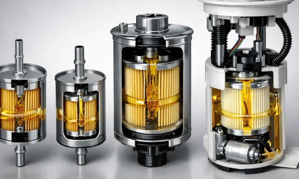 انواع فیلتر بنزین خودرو-سالوک